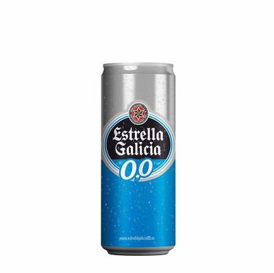 Estrella Galicia 0'0 lata 33cl.