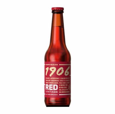 1906 Red Vintage vidrio 33cl.