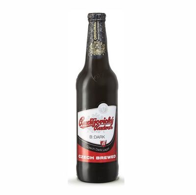 Budejovicky negra botella 33cl.