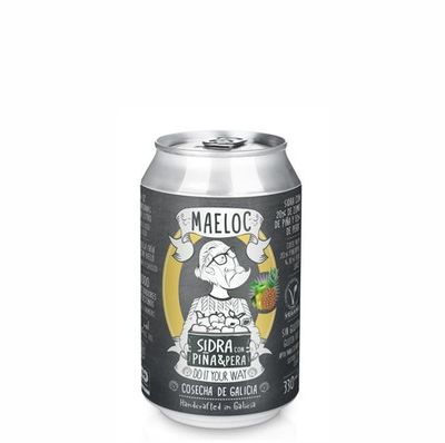 Maeloc Piña y Pera lata 33cl.