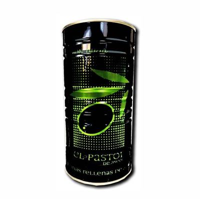 Aceituna Rellena Anchoa El Pastor lata 1.4kg.